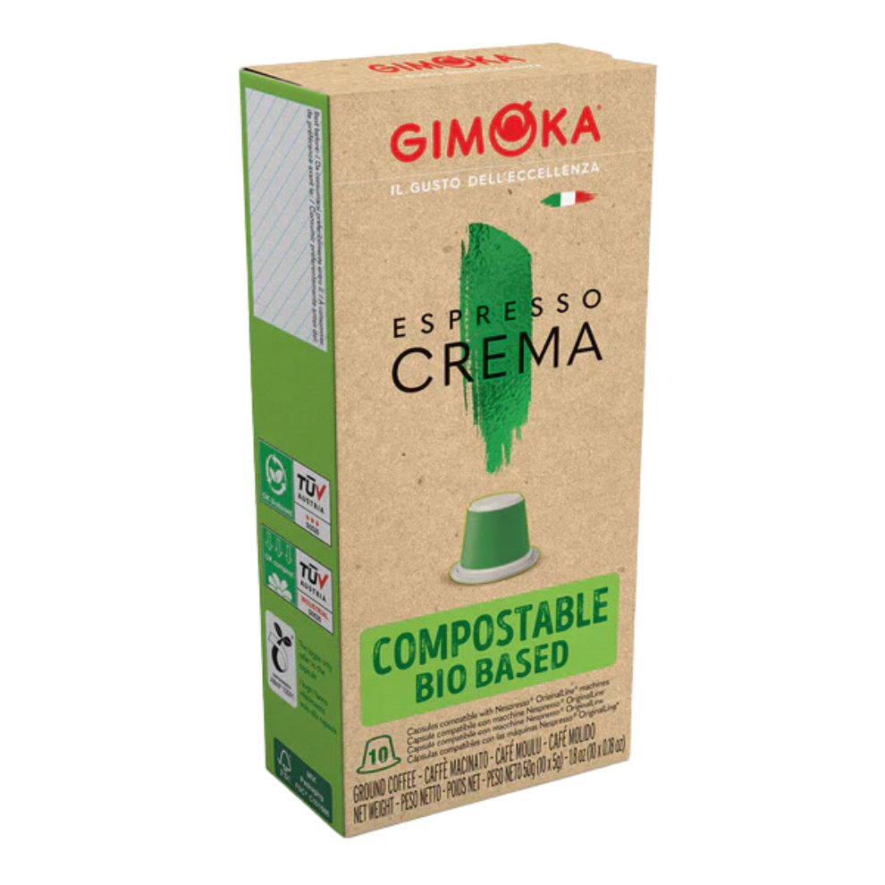 Crema Compostable Nespresso® Compatible Coffee Pods