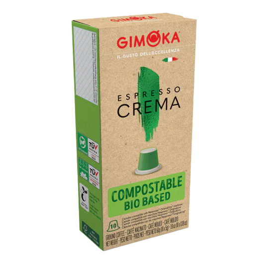 Crema Compostable Nespresso® Compatible Coffee Pods