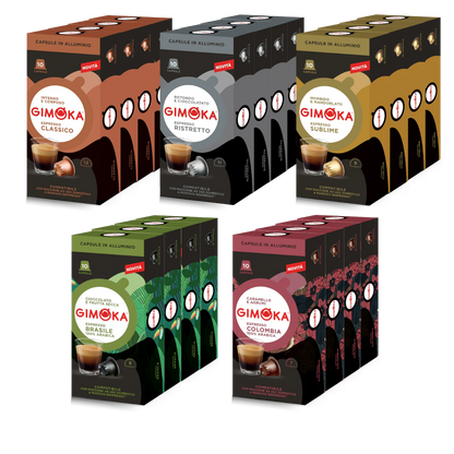 Aluminium Variety Pack Nespresso® Compatible Coffee Pods - 200 pods