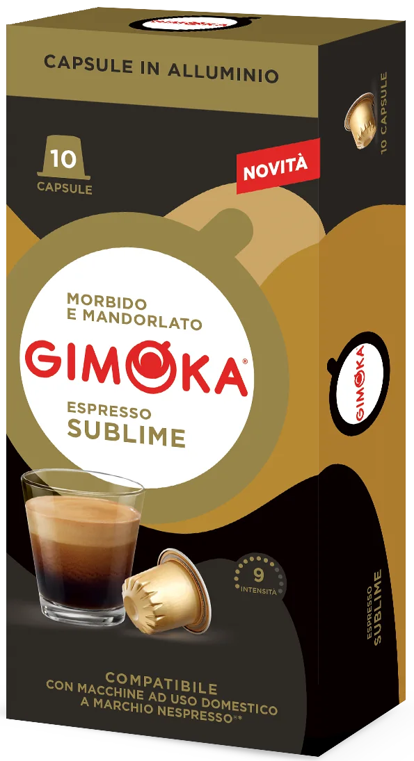 Sublime Nespresso® Compatible Aluminium Pods | Gimoka – GimokaCoffeeUK